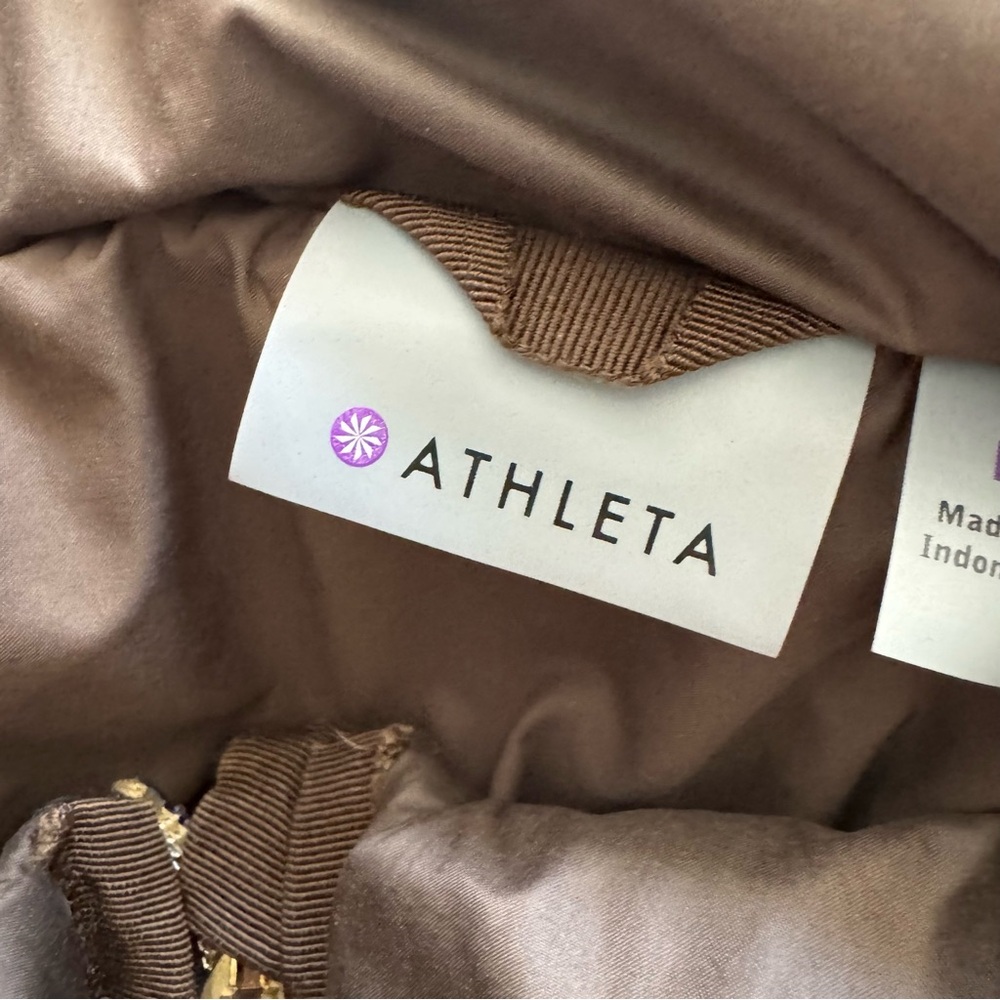 Athleta Responsible Goose Down Jacket Puffer Full… - image 3